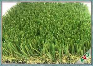 Wholesale PU Coating Commercial Outdoor Fake Grass Durable S Shape Monofil PE + Curled PPE from china suppliers