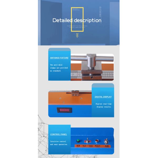 Elongation Test Machine for Wire Rod /Copper Material Cable and Wire Elongation Tester/Wire Testing Machine