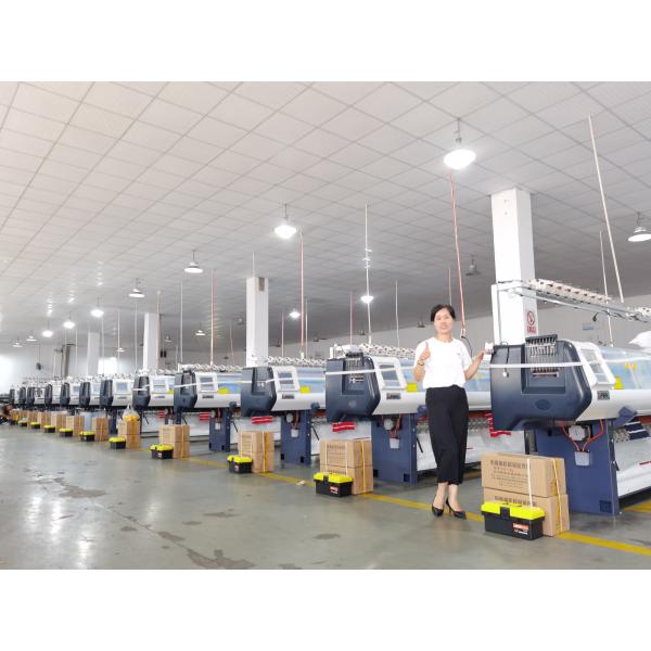 Double System Computerized Sweater Flat Knitting Machine Factory Price