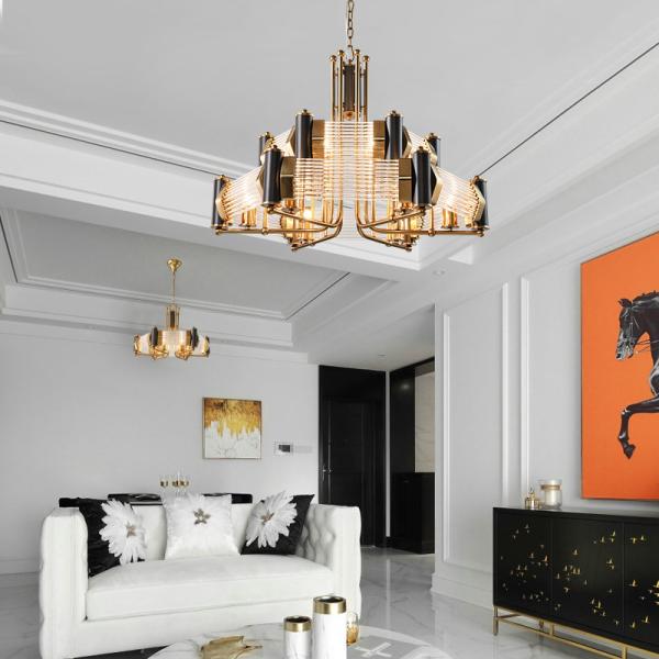 Nordic Glass LED Modern Light Luxury Personalized Creative Art Restaurant Hotel Pendant Light