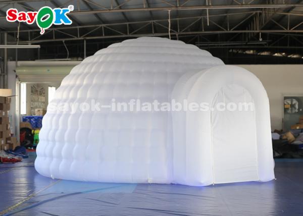 Quality Inflatable Globe Tent 5m Inflatable Igloo Dome Tent With Air Blower For Party ,  Wedding for sale