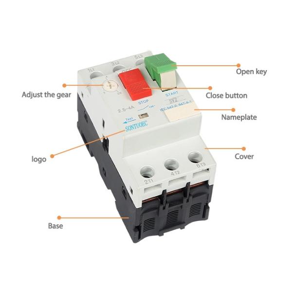Sontuoec MPCB Motor Protection Circuit Breakers GV2 M10 Type