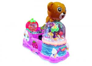 Wholesale Amusement Cute Small Bear Kiddy Ride Machine Coin Operated 750W from china suppliers