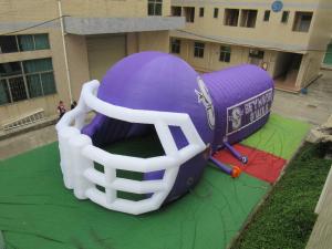 Wholesale inflatable helmet/inflatable camping tent/inflatable football helmet tunnel from china suppliers
