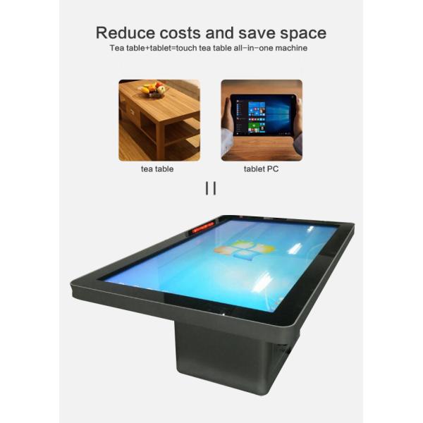 75 Inch Smart Games Table With Multi Touch Interactive Table Kid Children