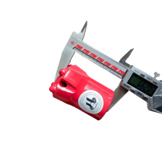 Impact Resistant 50mm × 66mm Tapered Button Bit For Mine Tunnel Support