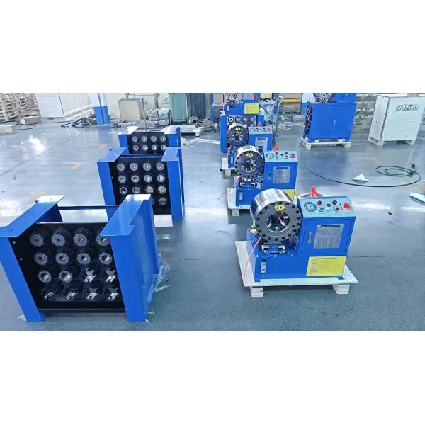 6-51mm Hydraulic Hose Crimping Machine with Fast Change Mould Tool and 10 Interchangeable Dies for Versatile Crimping