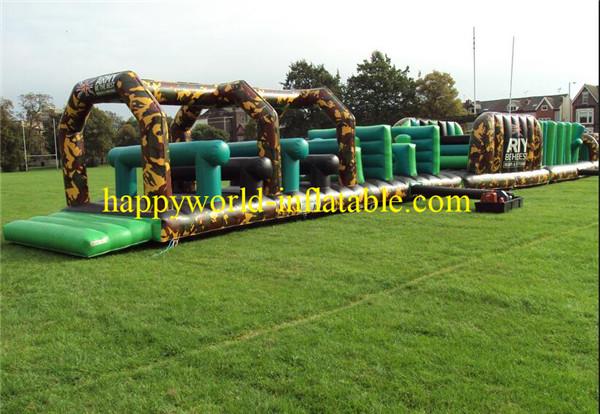 Quality Jungle themed inflatable obstacle course , inflatable playground balloon for sale