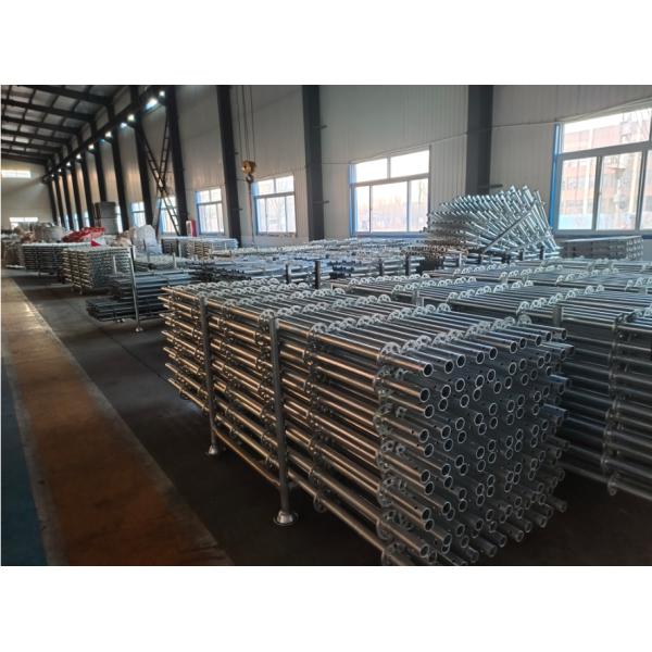 Construction Modular Scaffolding Platform Easy Setup All Round Steel Ringlock System