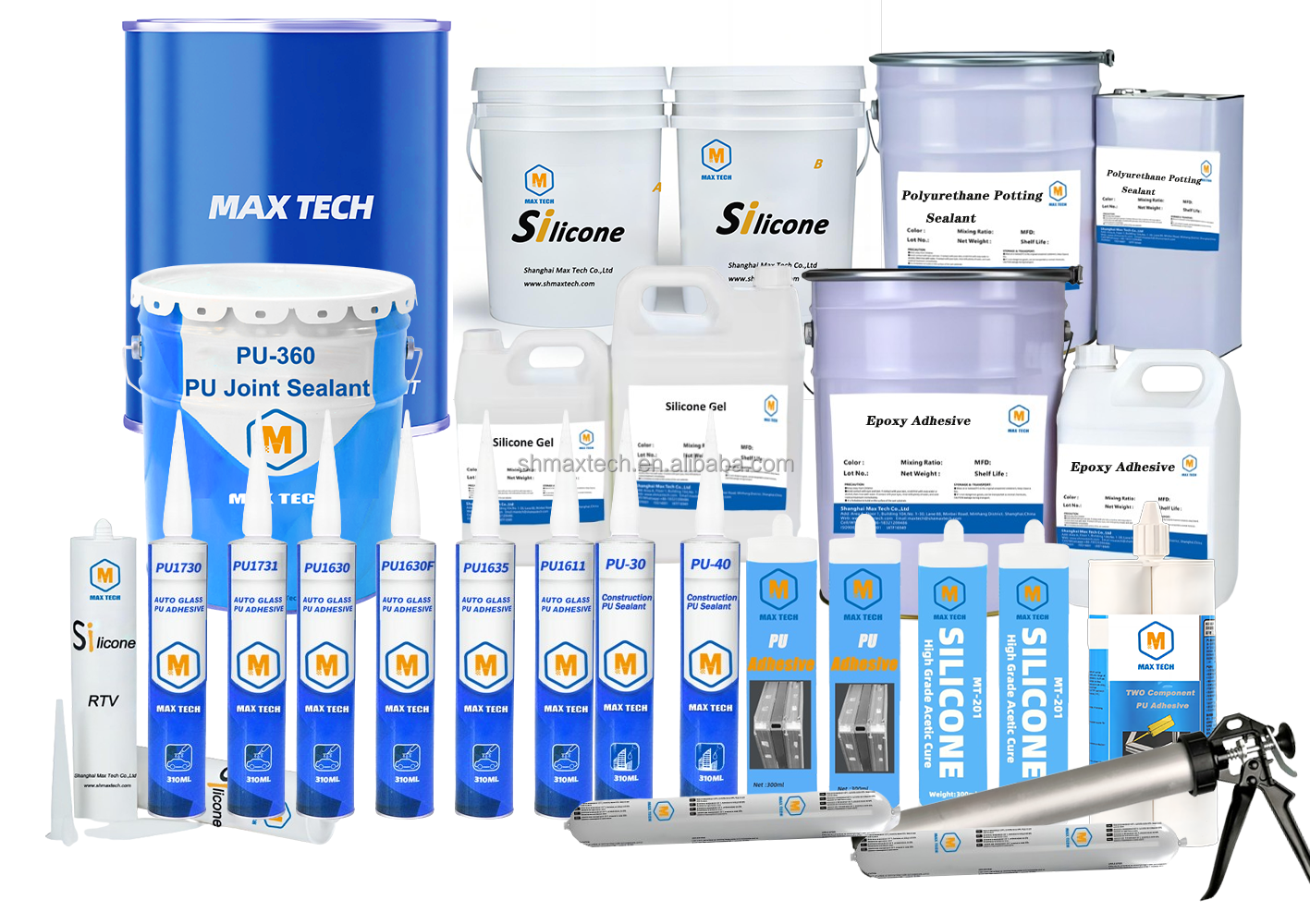 Maxtech Self-Leveling Expansion Joint Filler Advanced Polymer Self-Leveling Sealant