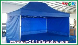China Pop Up Event Tent Oxford Cloth Folding Tent Marquee Gazebo Canopy , Steel Frame Tent on sale