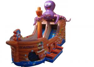 Wholesale Octopus Pirate Ship Large Inflatable Slide For Adult Amusement Park from china suppliers
