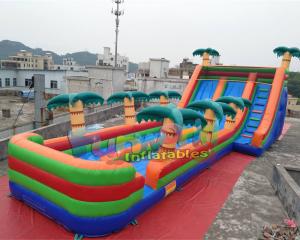 Wholesale Outdoor Long Inflatable Water Slide Slip N Slide 11x5.5x5.5 Meter from china suppliers