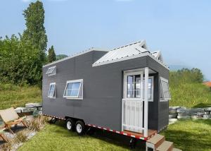 China Cutting-Edge Modular Prefab Tiny House: Innovative Light Steel Design On Wheel on sale