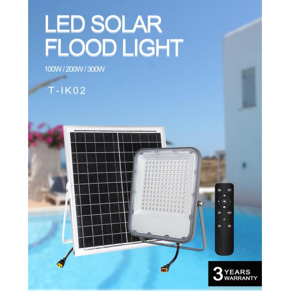 400w Equivalent Motion Sensor Led Solar Flood Light IP65 Waterproof