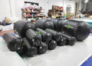 China Black Custom Logo Airtight Inflatable Floating Boat PVC Marine Fenders on sale