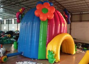 Wholesale Colourful Blow Up Party Tent Wind Resistant , Outdoor Amusement Park Blow Up Event Tent from china suppliers
