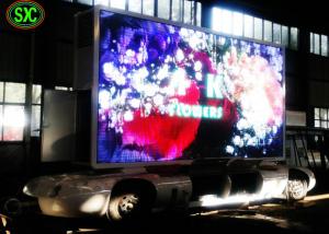 China Video Outdoor Mobile Truck Led Display , Trailer / Vehicle Mobile truck mounted led screen on sale