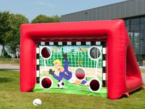 Wholesale Outdoor Inflatable Sports Games Portable Kids Inflatable Football Soccer Goal from china suppliers