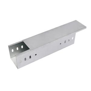 Wholesale 900mm Heavy Duty Wall Mount Galvanized C Channel Wireway Cable Tray Wire And Cable Management Load 100Kg from china suppliers