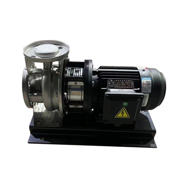 Mechanical Seal Centrifugal Chemical Pump Horizontal Single Stage Stainless Steel Pump ZS