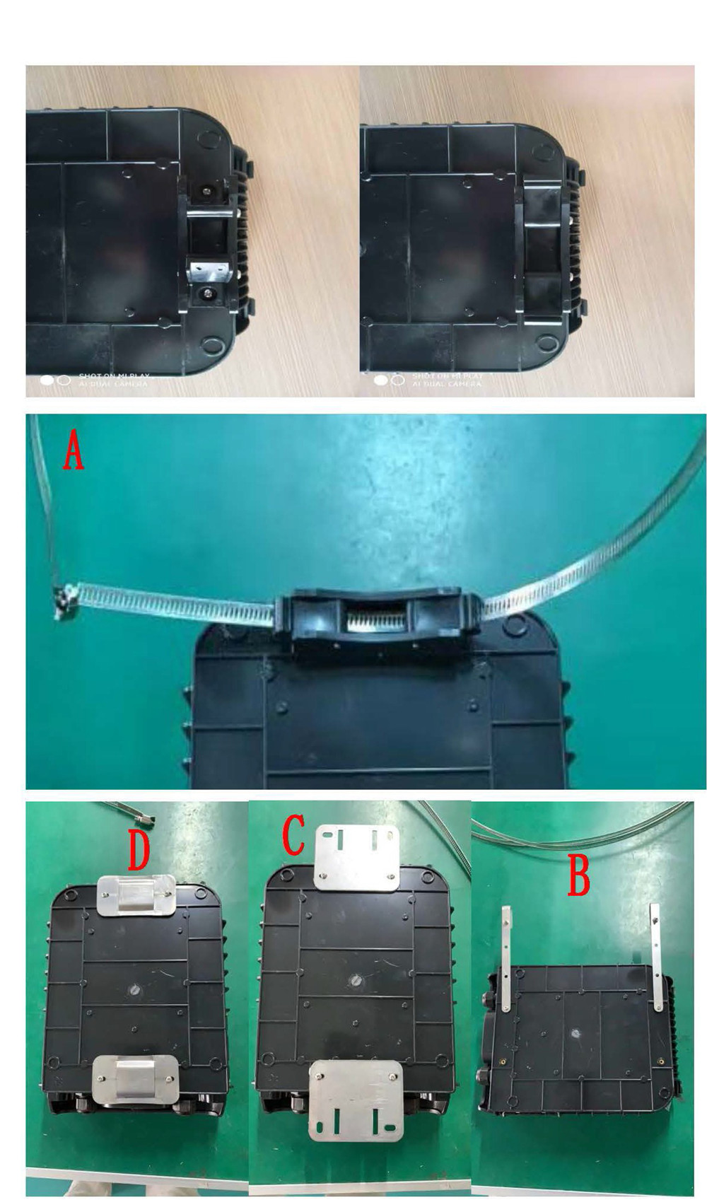16 Core IP65 FTTX Micro Splitter Outdoor Fiber Termination Box