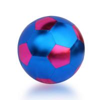China OEM ODM Accepted 2021 Inflatable Beach Ball Kids Toys Pvc Ball With Metallic Cover for sale