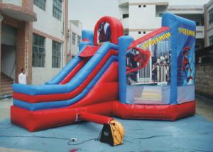 Wholesale PVC Spiderman Jumping Castle / Inflatable Spiderman Bouncy Castle For Garden from china suppliers