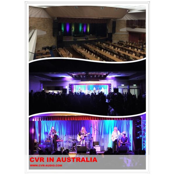 800 Watt Full Range Speaker Box Sound Equipment , Custom Speaker Boxes