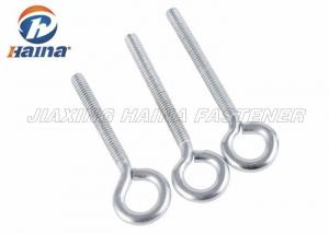 China Silver Color 16MM 18MM 20MM Closed Eye Hooks / Small Screw Eye Pins on sale