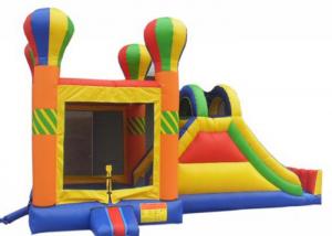Wholesale Air Balloon Themed Inflatable Bounce House Combo With Extra Webbing Reinforced Strip from china suppliers