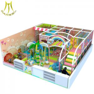 China Hansel commercial china factory kids indoor playground equipment outdoor wooden kids playhouse on sale
