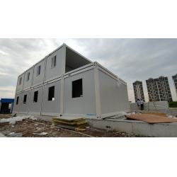 China Detachable Prefabricated Shipping Container Houses Anti Seismic Mobile Prefab Homes for sale