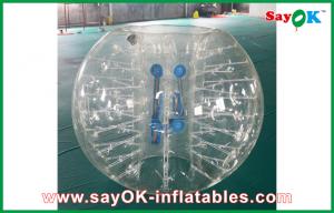 Wholesale 1.2m Transparent Inflatable Sports Games Human Inflatable Bumper Bubble Ball for Kids from china suppliers
