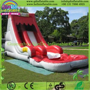 Wholesale 2015 giant inflatable water slide hot sale inflatable shark water slide for kids play from china suppliers