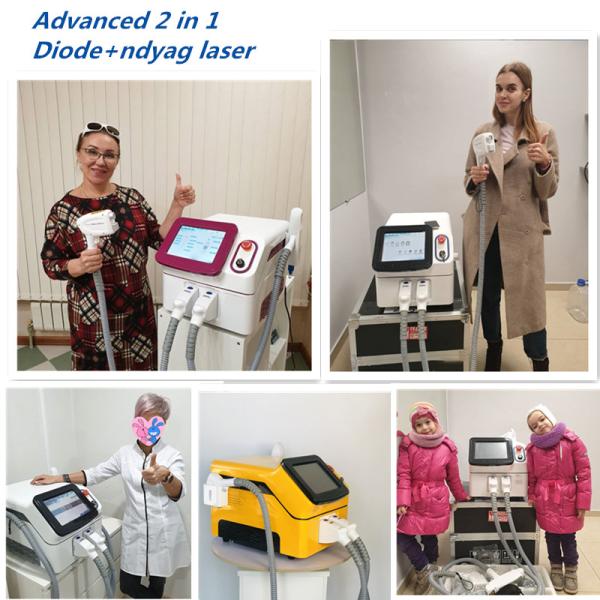 Desktop Two In One Multi Function Laser 2 Handpiece Carbon Peeling Machine