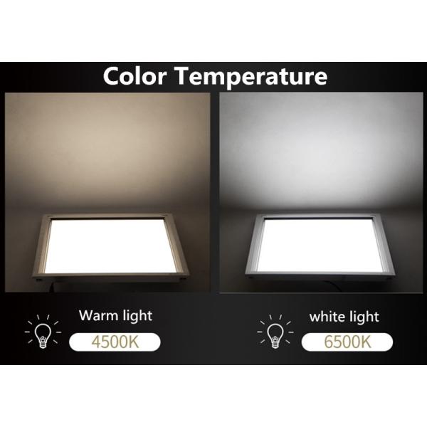 Square 600 x 600 Slim Led Ceiling Panel 12 Volt 36W For Home Interior