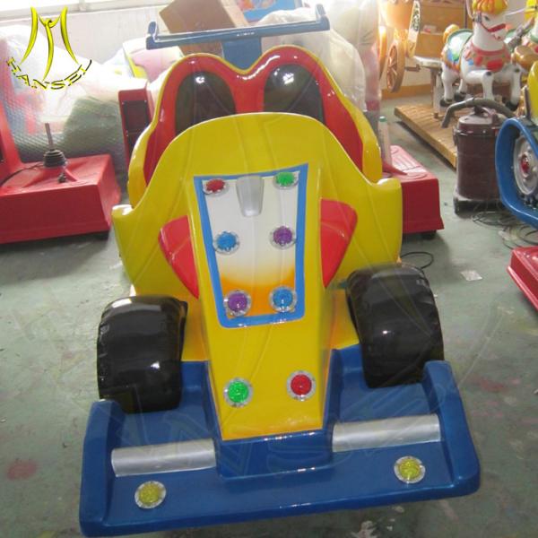 Quality Hansel kids coin operated game machine fiberglass kiddie rides machines for sale