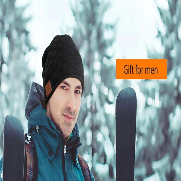 Skiing Wireless Music Beanie Hat With Bluetooth HiFi Dual Speakers