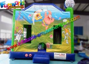 Wholesale Sponge Bob Inflatable Bouncer Slide , Inflatable Jumping Slide With High Quality from china suppliers