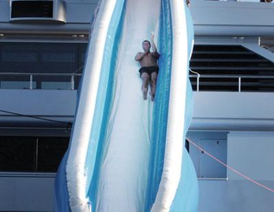 Quality Outdoor Inflatable Auqa Sports, Airtight Water Slide For Sale for sale
