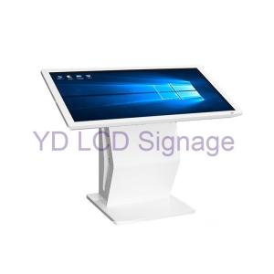 OEM Floor Standing LCD Touch Screen Kiosk Android X86 Operating System For Mall
