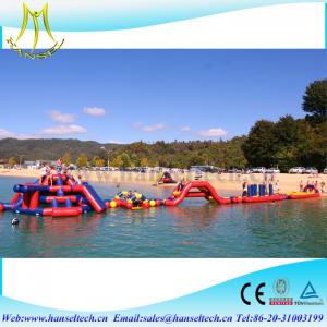 Wholesale Hansel popular inflatable water slide with pool for summer vacation from china suppliers