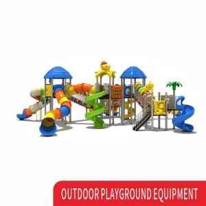 Wholesale Playground Plastic Sliding Children Toys Kids Outdoor Slide And Swing Set from china suppliers