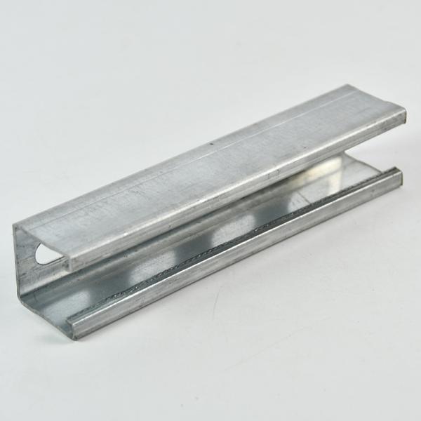 Customizable Length C Shaped Galvanised Slotted Channel Corrosion Resistance