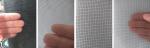 Epoxy Stainless Steel Woven Wire Mesh , Security Mesh Screen For Windows
