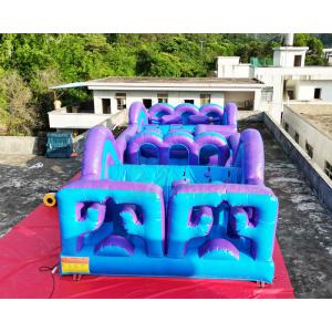 Wholesale Adventure Cross 13.2X4.7X3M Inflatable Obstacle Course from china suppliers