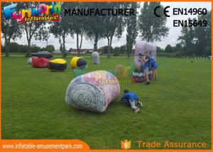 Wholesale Military Inflatable Paintball Bunkers / Laser Tag Air Bunkers Paintball Barriers from china suppliers