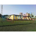 Giant Inflatable Sports Arena , 0.4mm PVC Tarpaulin Commercial Inflatable
