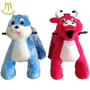 China Hansel  best selling electronic  plush motorized animals for children on sale